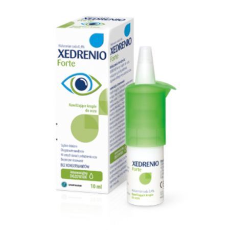 Xedrenio Forte krople do oczu 10ml - zespół suchego oka