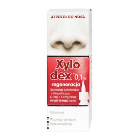 Xylodex 0,1% Regeneracja aerozol do nosa 10ml