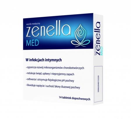 Zenella Med 14 tabletek dopochwowych
