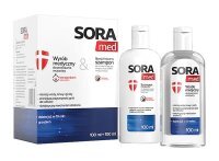 Zestaw Sora Med, płyn, 100 ml + szampon, 100 ml