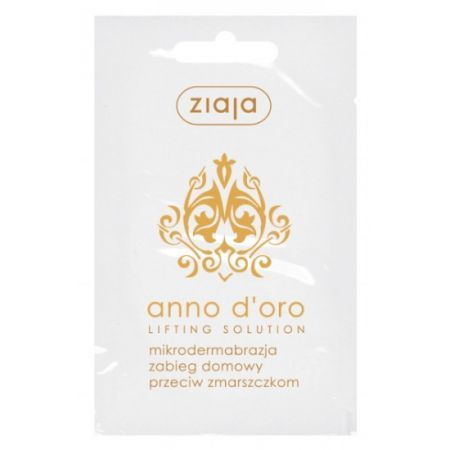 Ziaja Anno D'oro mikrodermoabrazja, peeling, saszetka, 7 ml