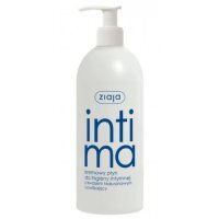 Ziaja Intima, kremowy płyn do higieny intymnej z kwasem hialuronowym, 500 ml