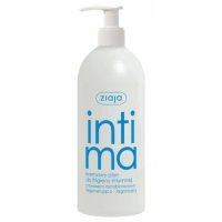 Ziaja Intima, kremowy płyn do higieny intymnej z kwasem laktobionowym, 500 ml