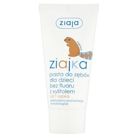 Ziaja Ziajka, pasta do zębów dla dzieci z Xylitolem, 50 ml